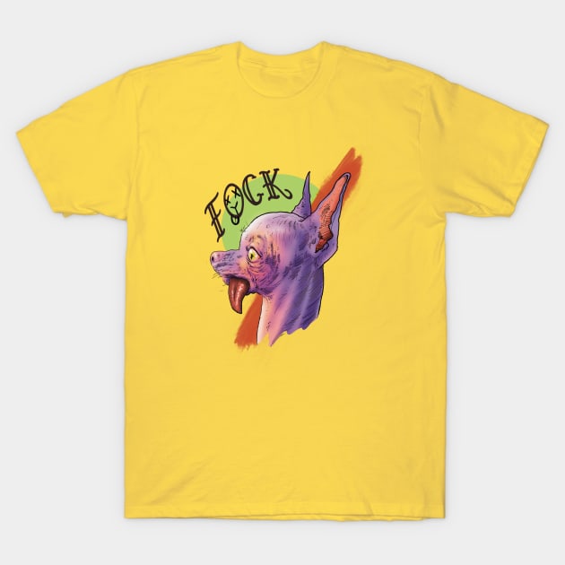 fock dog T-Shirt by Paskalamak